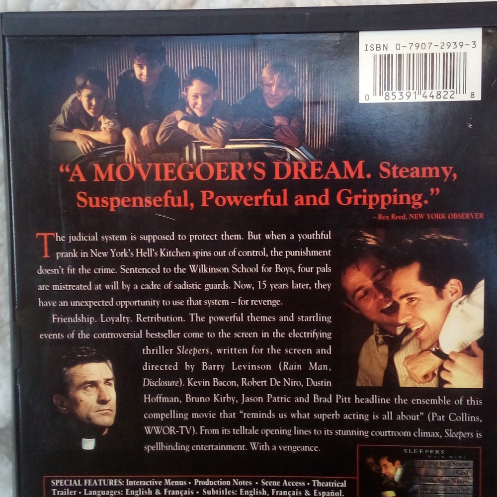 DVD - R - SLEEPERS - Picture 2 of 3
